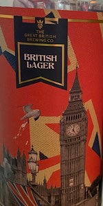 The Great British Brewing Co British Lager