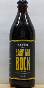 Barrel House: Baby Got Bock