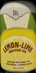 Lemon Lime Cheesecake Bar