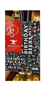 Birthday Beers No.1 Oatmeal Pale Ale