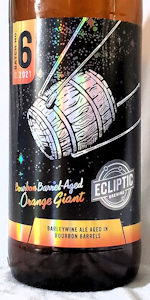 Bourbon Barrel Aged Orange Giant - Batch No. 6
