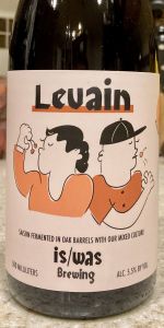 Levain conditioned on Montmorency Cherries (2022)