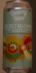 Secret Machine - Lemon, Strawberry, Pineapple Summer Punch