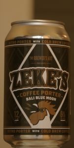 Zeke's Coffee Porter (Nitro) - Bali Blue Moon