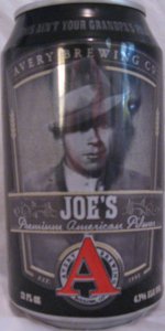 Joe's Premium American Pilsner