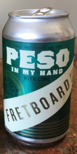 Peso In My Hand with Lime