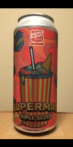 Slushy XXXL - Superman Triple Scoop