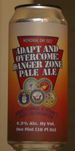 Adapt And Overcome: Danger Zone Pale Ale