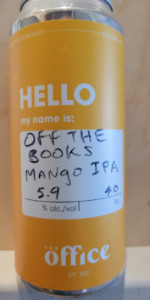 Off the Books Mango IPA
