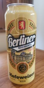Berliner Geschichte Hefeweizen