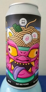Pink Head Hazy Rice Pilsner