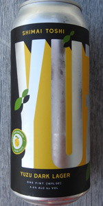 Yuzu Dark Lager