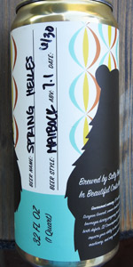 Spring Helles Bock