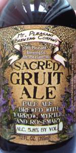 Sacred Gruit Ale