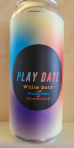 Play Date White Sour (with Blueberries & Strawberries)