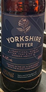 Specially Selected Yorkshire Bitter