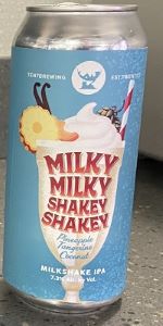 Milky Milky Shakey Shakey Pineapple Tangerine Coconut