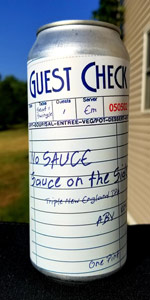 Guest Check - No Sauce, Sauce On the Side