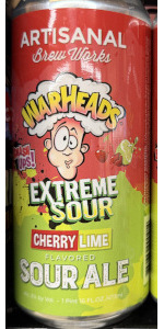 Warheads Extreme Sour Smash Ups: Cherry-Lime