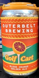 Blood Orange Golf Cart
