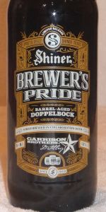 Shiner Brewer's Pride Barrel-Aged Doppelbock