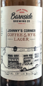 Johnny's Corner Coffee & Rye Lager