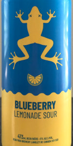 Blueberry Lemonade Sour