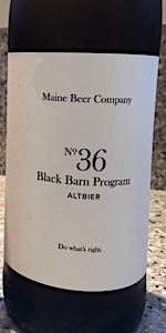 Black Barn Program No. 36