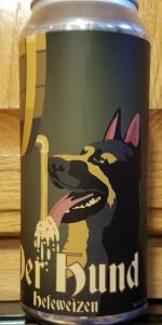 Der Hund Hefeweizen
