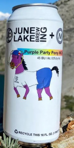 Purple Party Pony