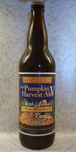 Maverick's 2010 Pumpkin Harvest Ale V