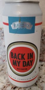 Back In My Day