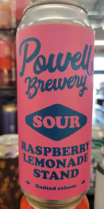 Powell Sour Raspberry Lemonade Stand