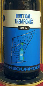 Don't Call Them Ponds