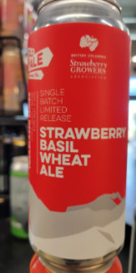 Strawberry Basil Wheat Ale