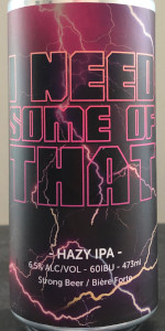 I Need Some of That