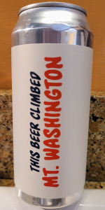 This Beer Climbed Mt. Washington