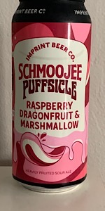 Schmoojee Puffsicle Raspberry Dragonfruit & Marshmallow