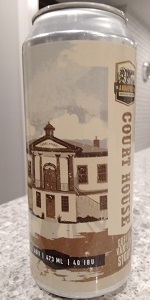 Court House Coffee Vanilla Stout