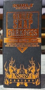 Ginger Snap Darkness