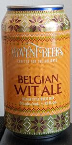 Advent Beers - Belgian Wit Ale