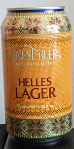 Advent Beers - Helles Lager