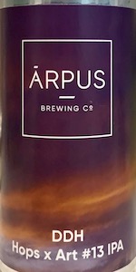 DDH Hops x Art #13 IPA