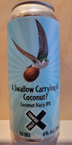 A Swallow Carrying A Coconut?