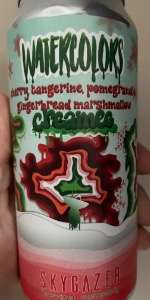 Watercolors - Cherry, Tangerine, Pomegranate, Gingerbread, Marshmallow âCreameeâ