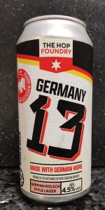 Germany 13 (The Hop Foundry for ALDI UK)