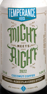 Might Meets Right - Coconut Coffee Barrel Aged