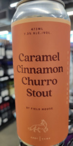Caramel Cinnamon Churro Stout
