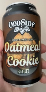 Bourbon barrel aged Oatmeal Cookie