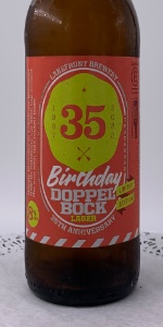 35th Anniversary, Birthday Doppelbock